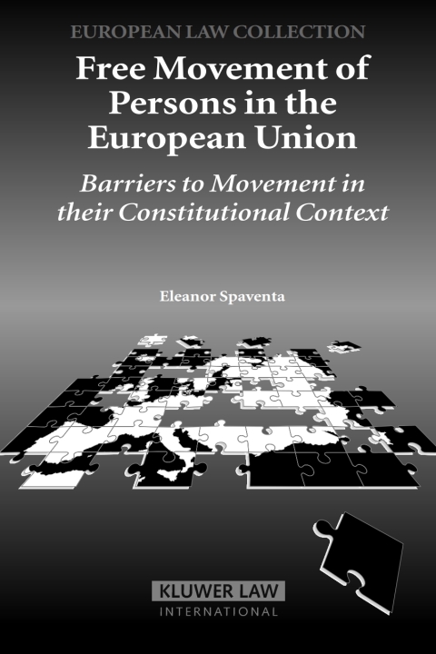 Cover image for book Free Movement of Persons in the European Union