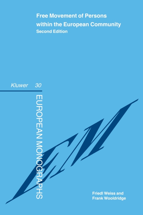 Cover image for book Free Movement of Persons within the European Community