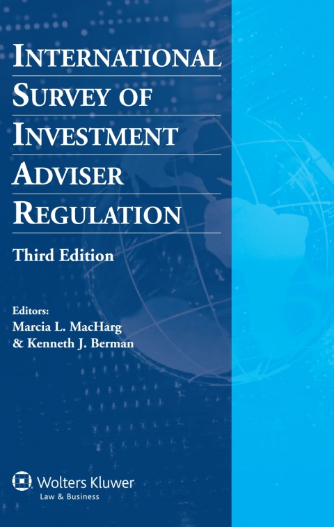 Cover image for book International Survey of Investment Adviser Regulation