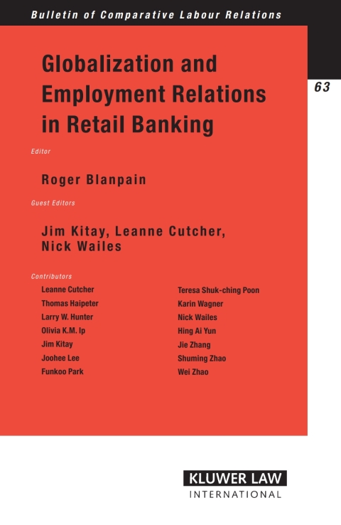 Cover image for book Globalization and Employment Relations in Retail Banking