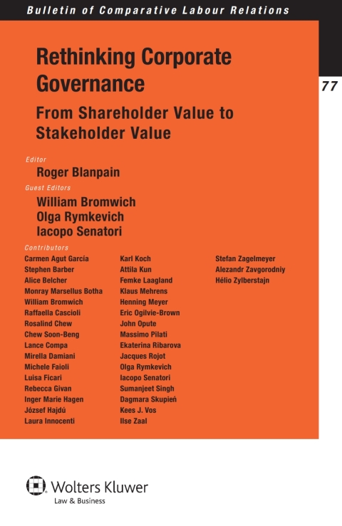 Cover image for book Rethinking Corporate Governance