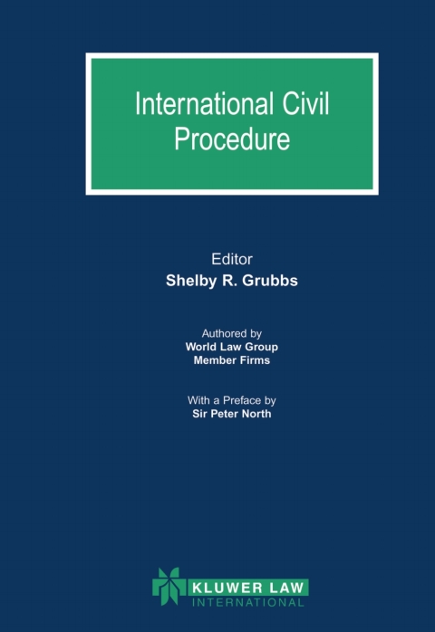Cover image for book International Civil Procedure