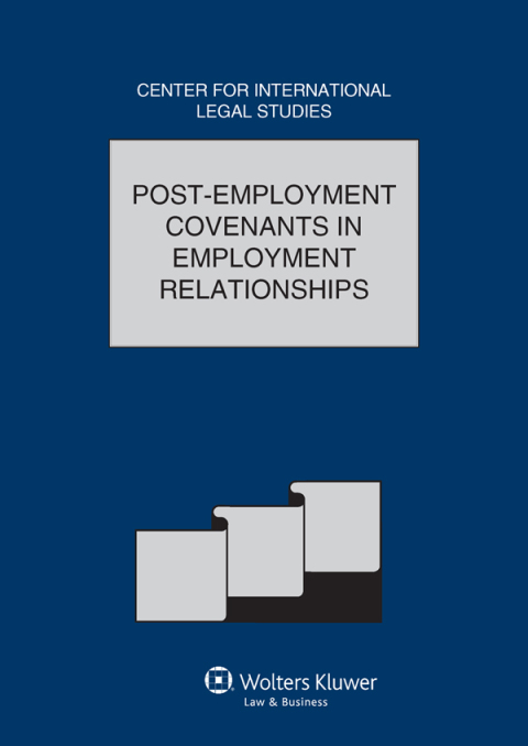 Cover image for book Post-Employment Covenants in Employment Relationships