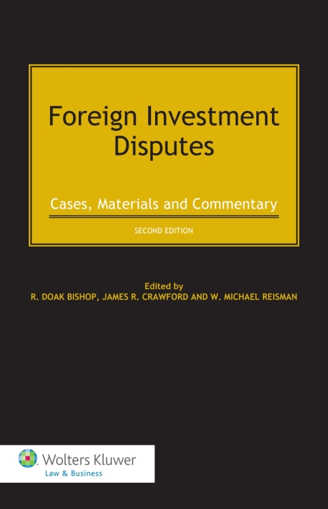 Cover image for book Foreign Investment Disputes