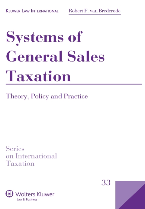 Cover image for book Systems of General Sales Taxation