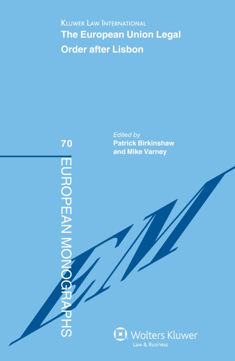 Cover image for book The European Union Legal Order after Lisbon