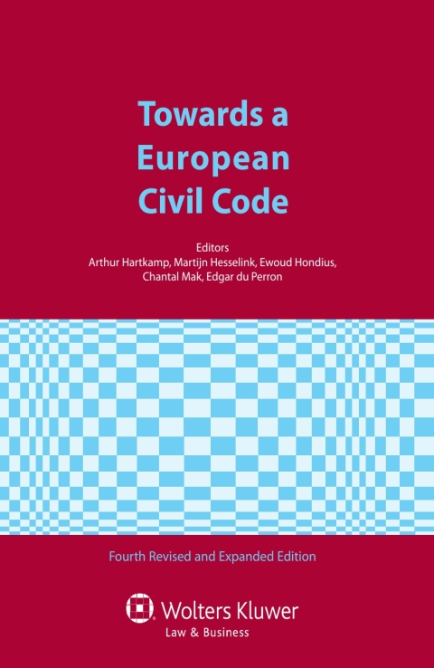 Cover image for book Towards a European Civil Code