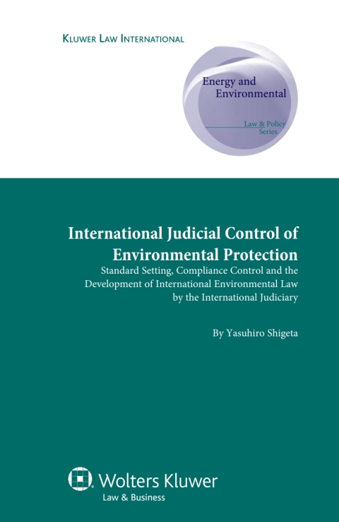 Cover image for book International Judicial Control of Environmental Protection