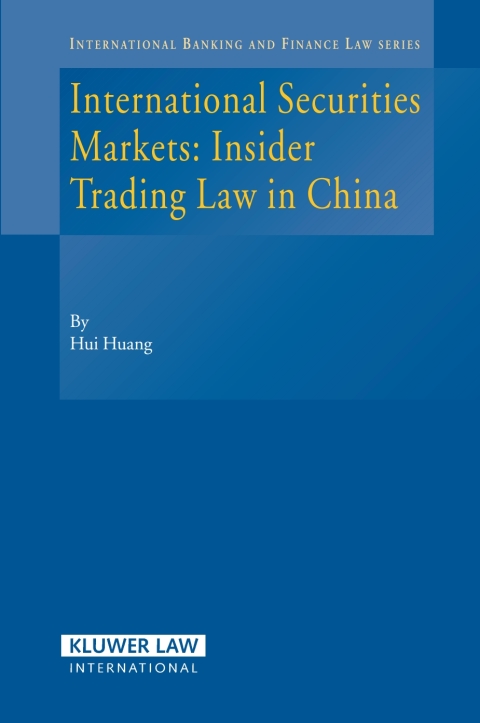 Cover image for book International Securities Markets