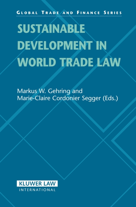 Cover image for book Sustainable Development in World Trade Law