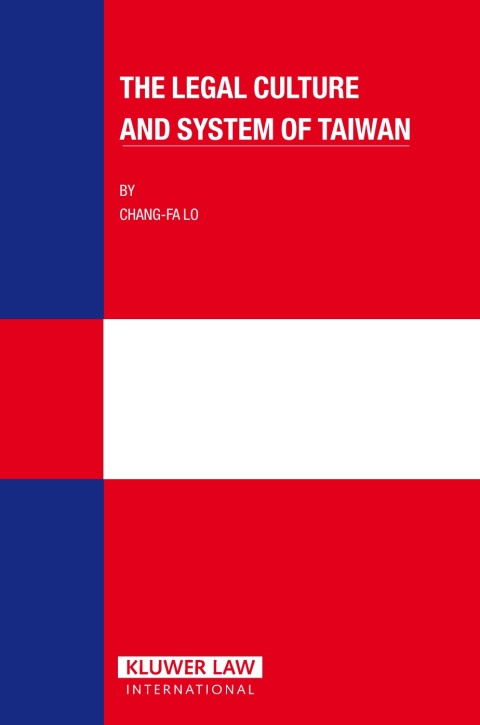 Cover image for book The Legal Culture and System of Taiwan