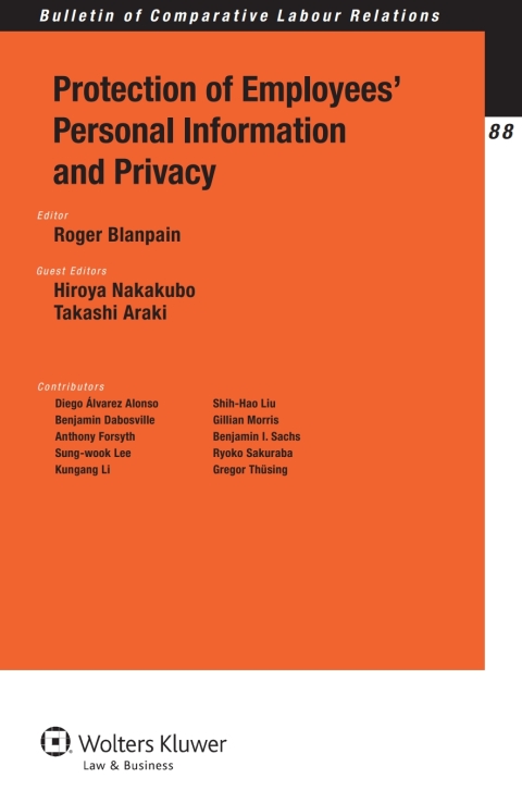 Cover image for book Protection of Employees’ Personal Information and Privacy