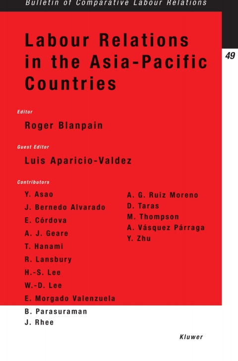 Cover image for book Labour Relations in the Asia-Pacific Countries