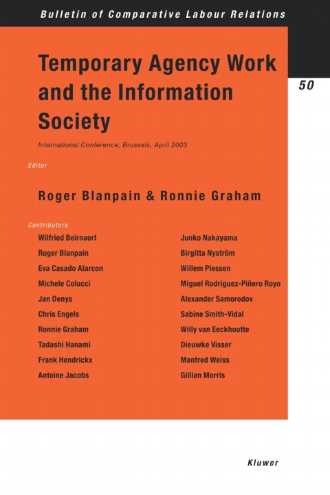 Cover image for book Temporary Agency Work and the Information Society