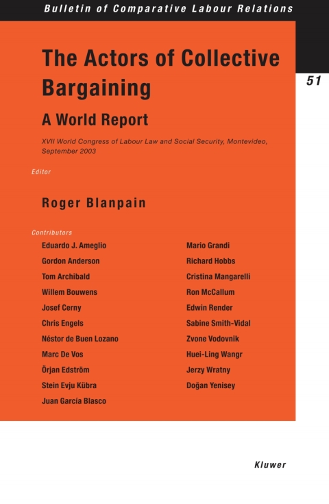 The Actors of Collective Bargaining A World Report 