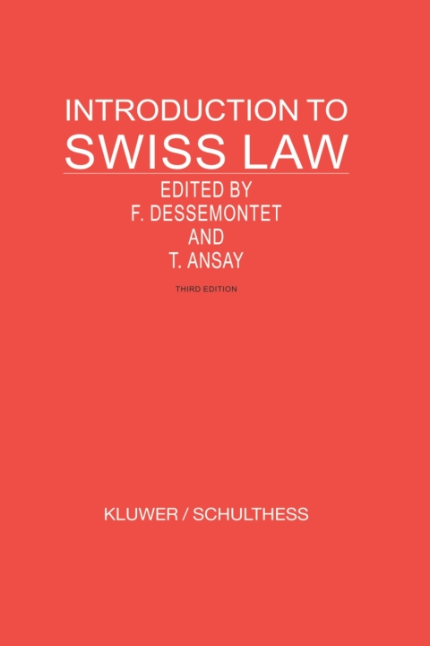 Cover image for book Introduction to Swiss Law