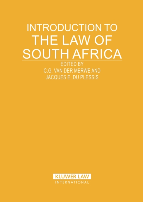 Cover image for book Introduction to the Law of South Africa