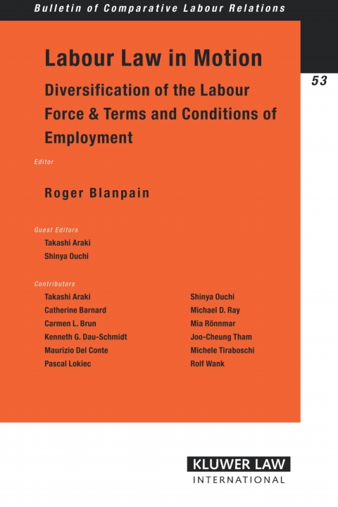 Cover image for book Labor Law in Motion