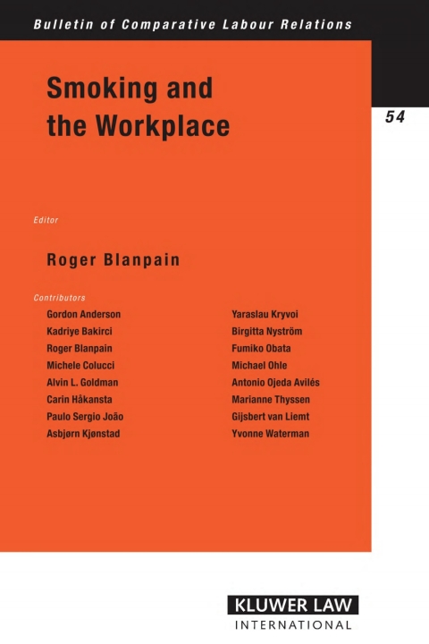 Cover image for book Smoking and the Workplace
