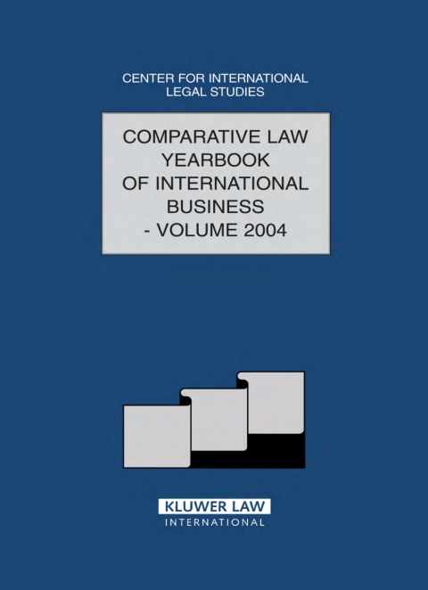 Cover image for book The Comparative Law Yearbook of International Business
