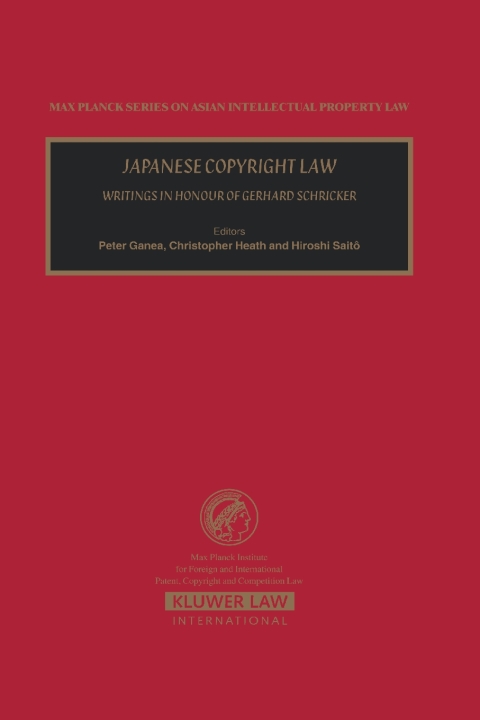 Cover image for book Japanese Copyright Law