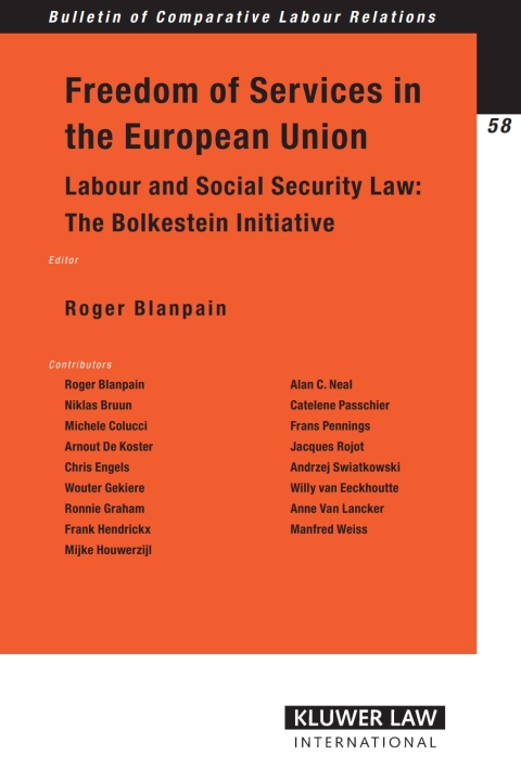Cover image for book Freedom of Services in the European Union