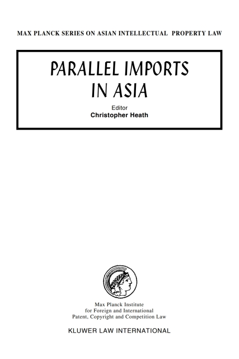 Cover image for book Parallel Imports in Asia