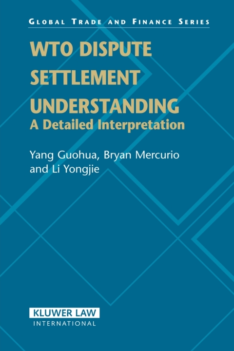 Cover image for book WTO Dispute Settlement Understanding