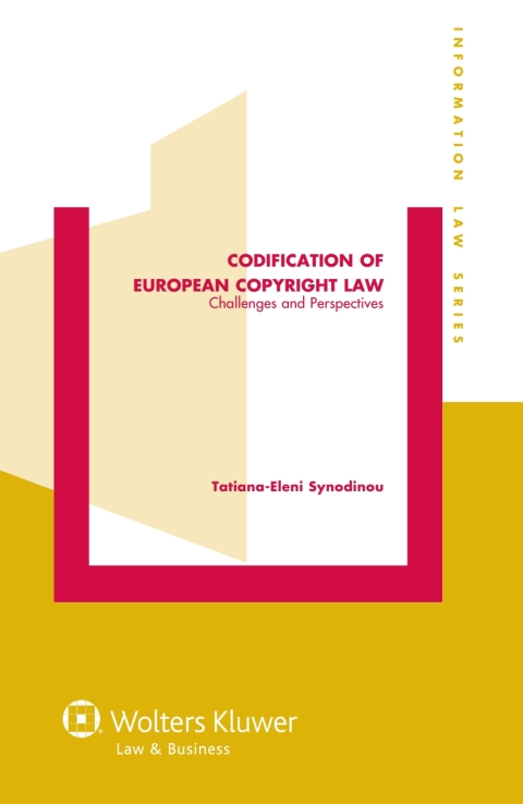 Cover image for book Codification of European Copyright Law