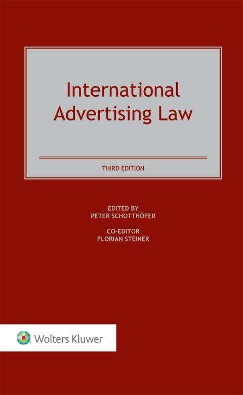 Cover image for book International Advertising Law