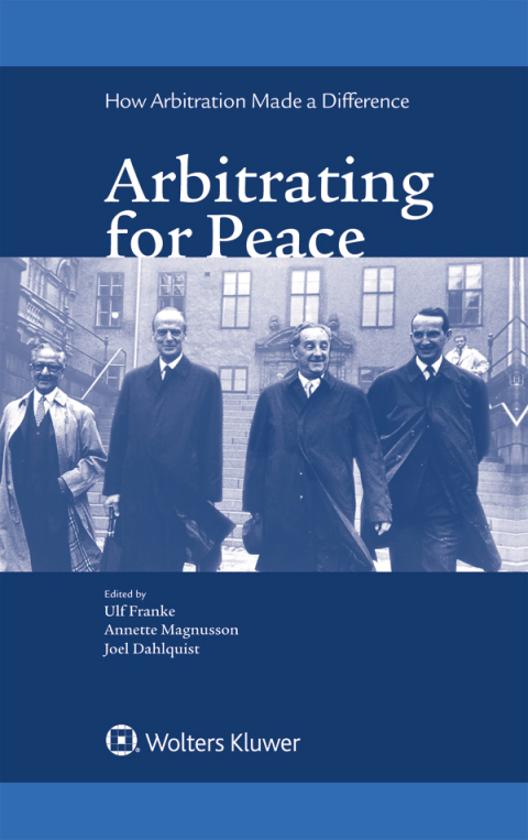 Cover image for book Arbitrating for Peace