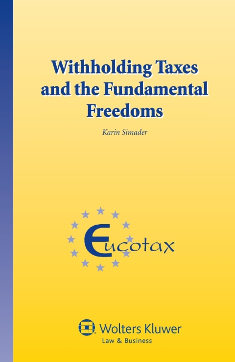 Cover image for book Withholding Taxes and the Fundamental Freedoms