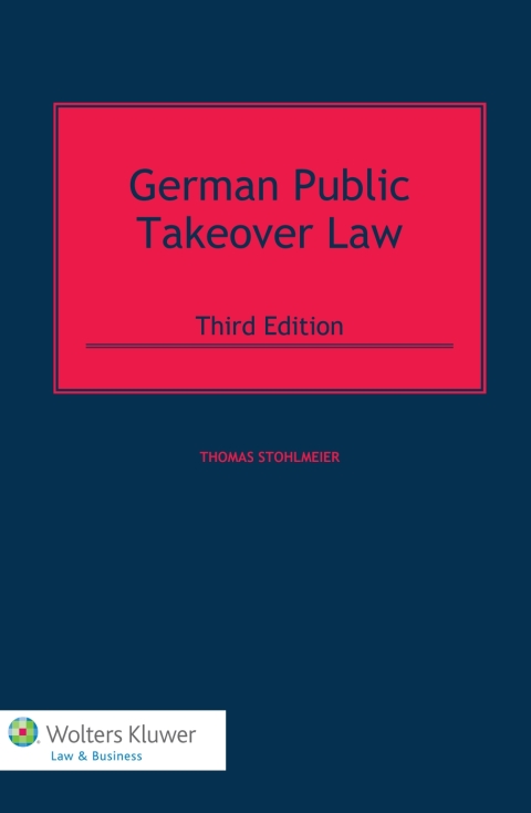Cover image for book German Public Takeover Law