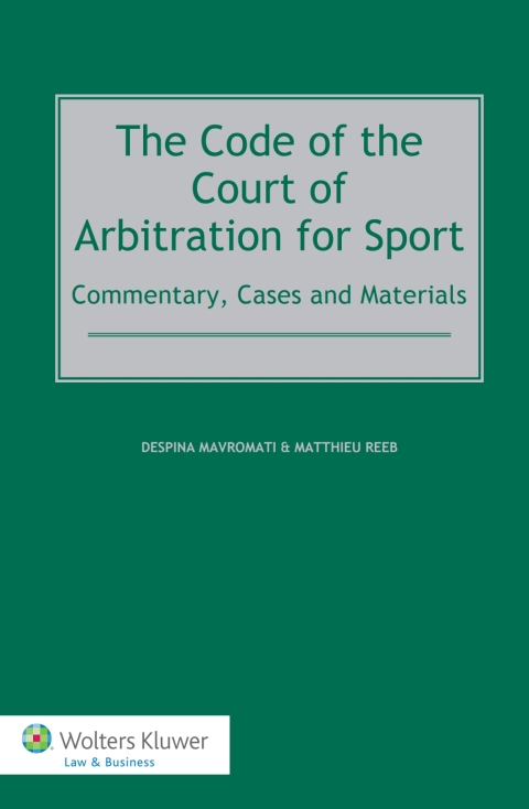 Cover image for book The Code of the Court of Arbitration for Sport