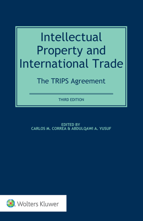 Cover image for book Intellectual Property and International Trade: The TRIPS Agreement