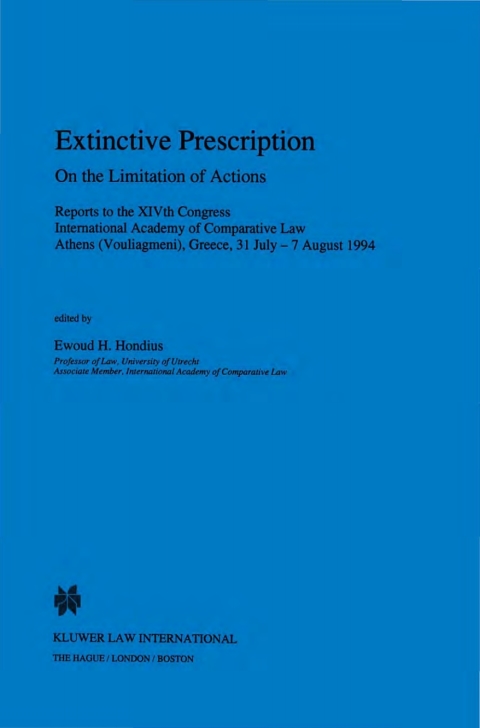 Cover image for book Extinctive Prescription