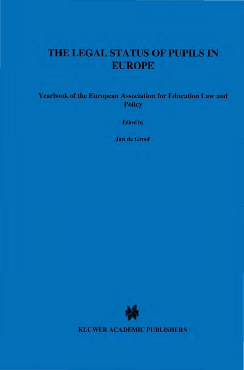 Cover image for book The Legal Status of Pupils in Europe