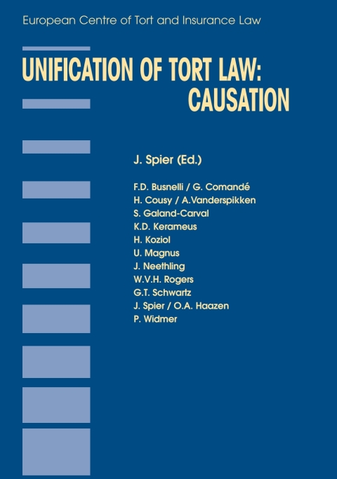 Cover image for book Unification of Tort Law: Causation