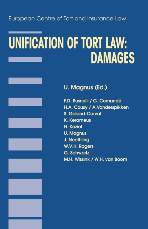 Cover image for book Unification of Tort Law