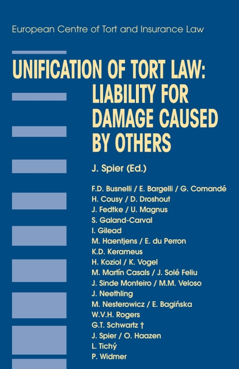 Cover image for book Unification of Tort Law