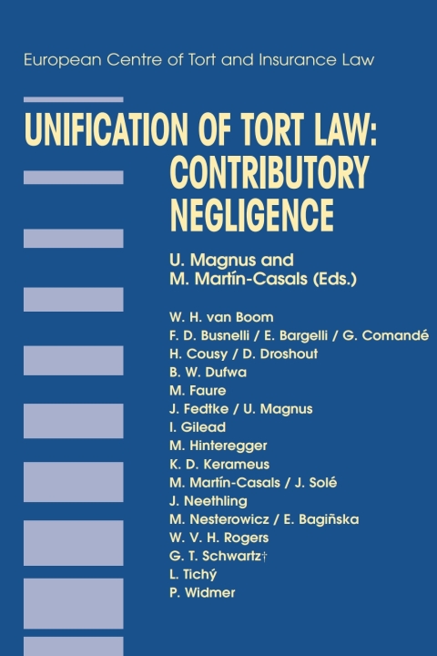 Cover image for book Unification of Tort Law