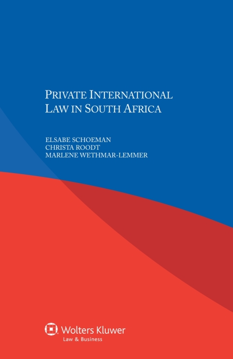 Cover image for book Private International Law in South Africa