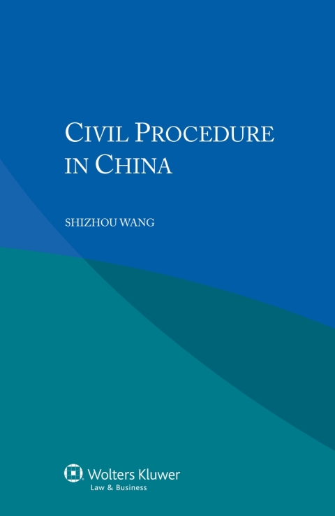 Cover image for book Civil Procedure in China