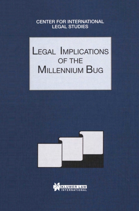 Cover image for book Legal Implications of the Millenium Bug