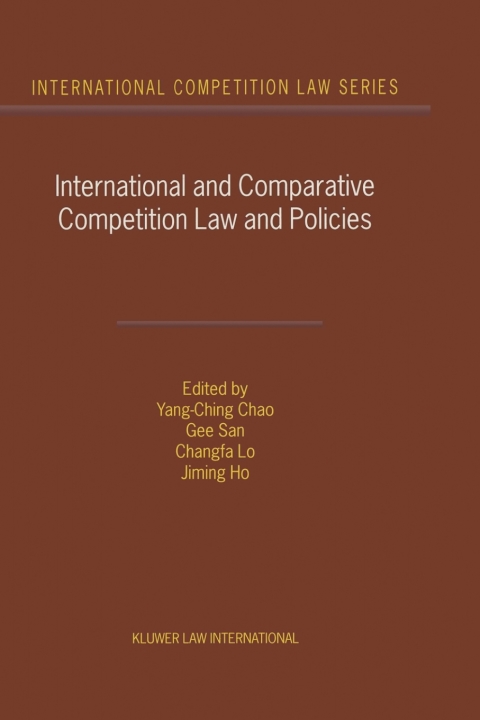 Cover image for book International and Comparative Competition Laws and Policies