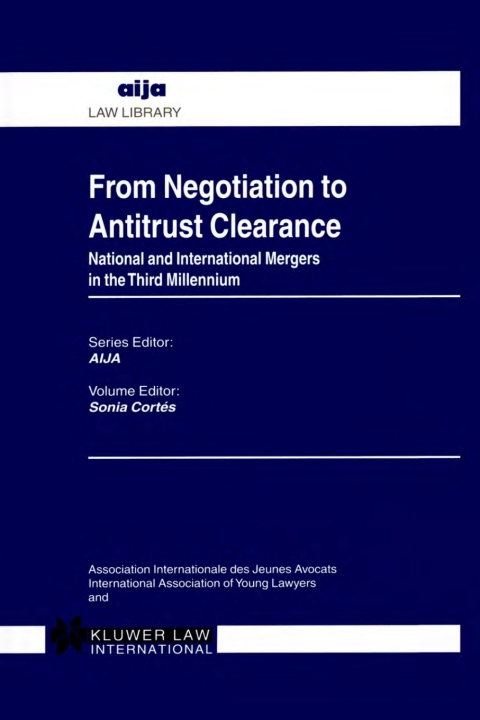 Cover image for book From Negotiation to Antitrust Clearance