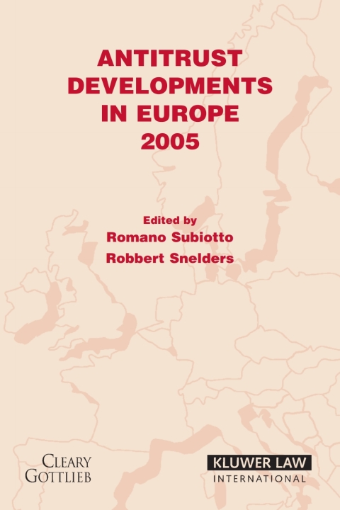Cover image for book Antitrust Developments in Europe