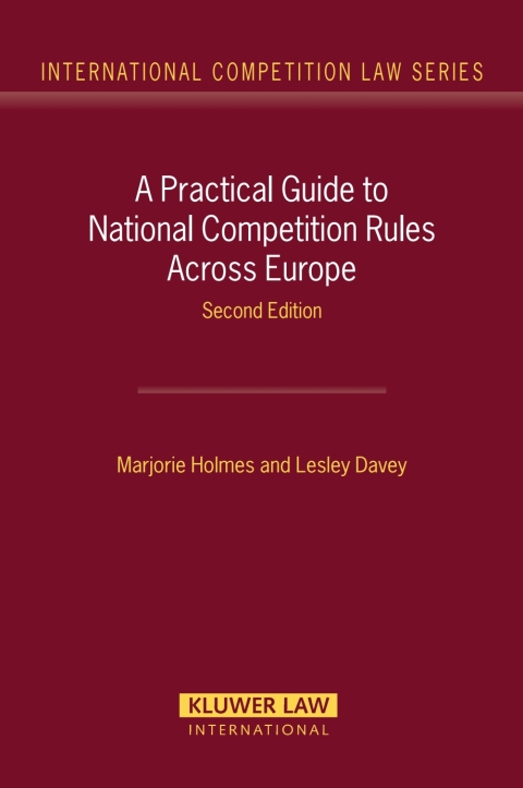Cover image for book A Practical Guide to National Competition Rules Across Europe