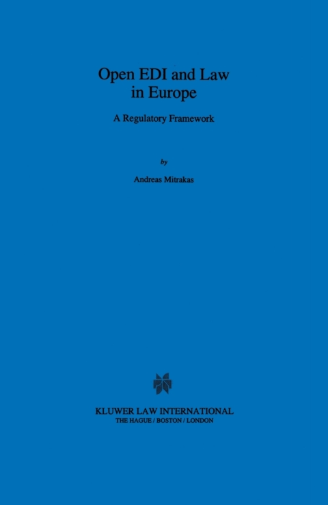 Cover image for book Open EDI and Law in Europe