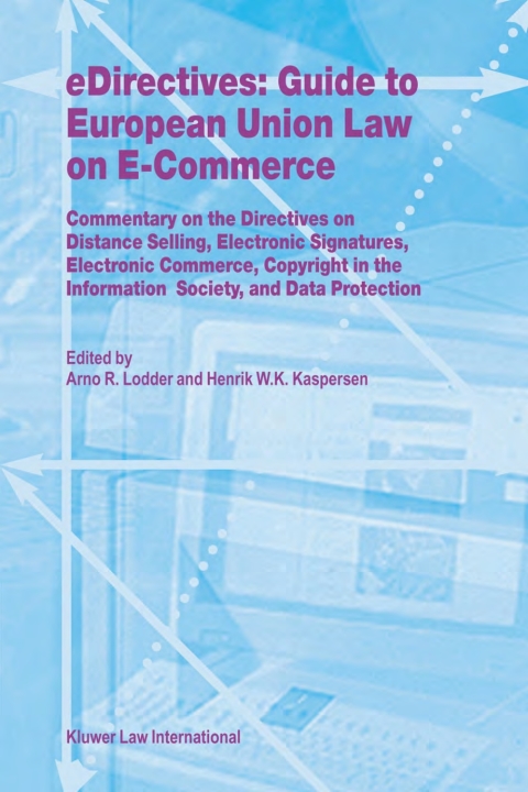 Cover image for book eDirectives: Guide to European Union Law on E-Commerce